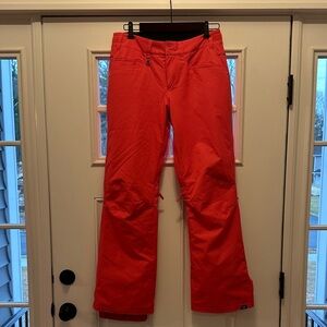 Roxy Hot Pink Outerwear Snow Pants with DryFlight Technology